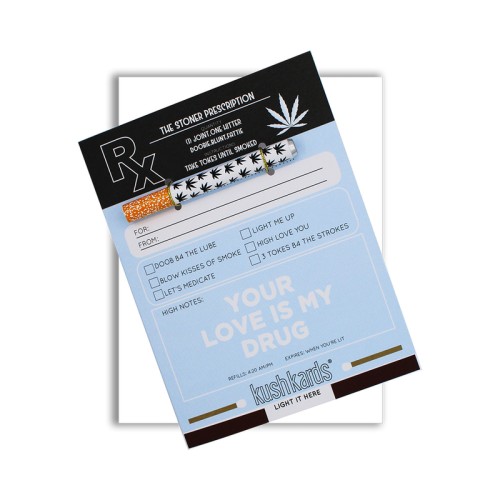 Tarjeta de Prescripción Stoner con Pipa One Hitter