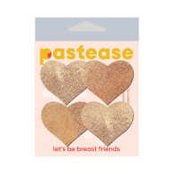 Pastease Petites Liquid Hearts Rose Gold Pasties 2-Pack