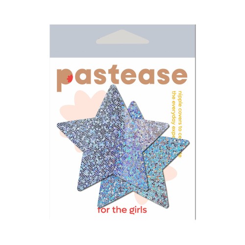 Pastease Glitter Star Nipple Pasties for Daring Adventures