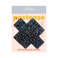 Pastease Crystal Sparkling Crosses Nipple Pasties