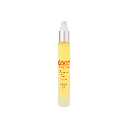 Good Clean Love Aceite de Amor Indian Spice para Momentos Sensoriales