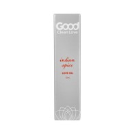 Good Clean Love Aceite de Amor Indian Spice para Momentos Sensoriales