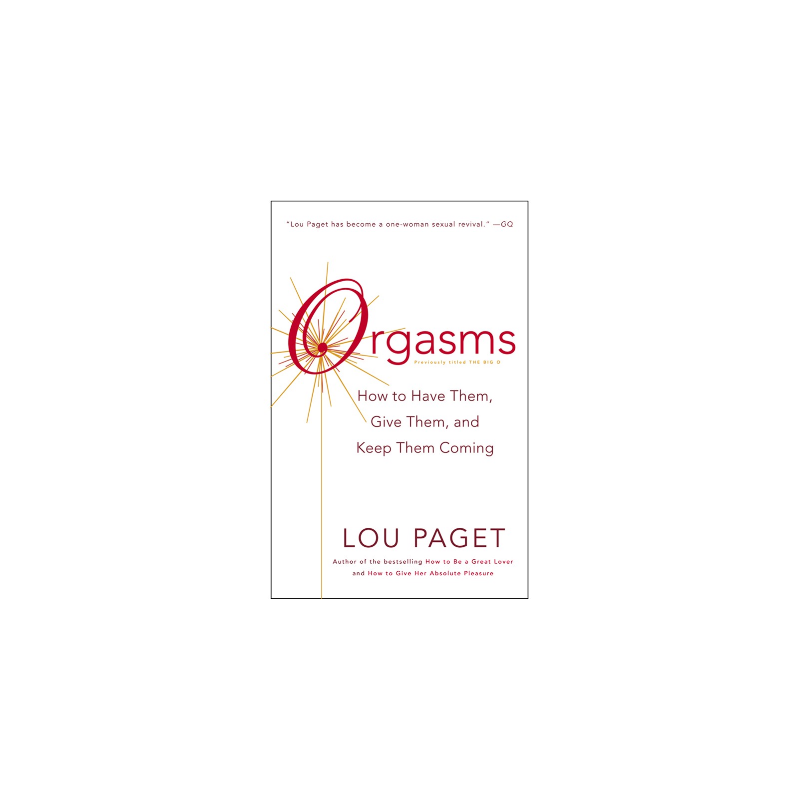 Orgasms by Lou Paget for Enhanced Pleasure