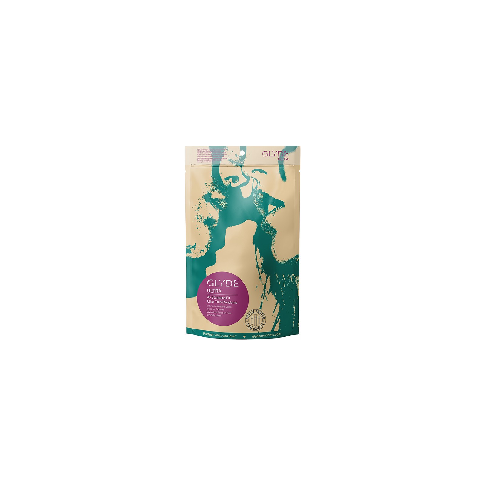 Glyde Ultra Latex Condoms 36-Pack