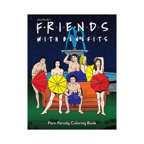 Friends With Benefits Adult Parody Coloring Book