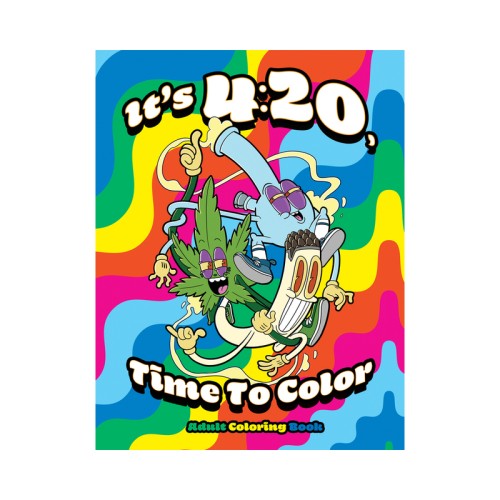 Es Hora de Colorear Coloring Book 4:20