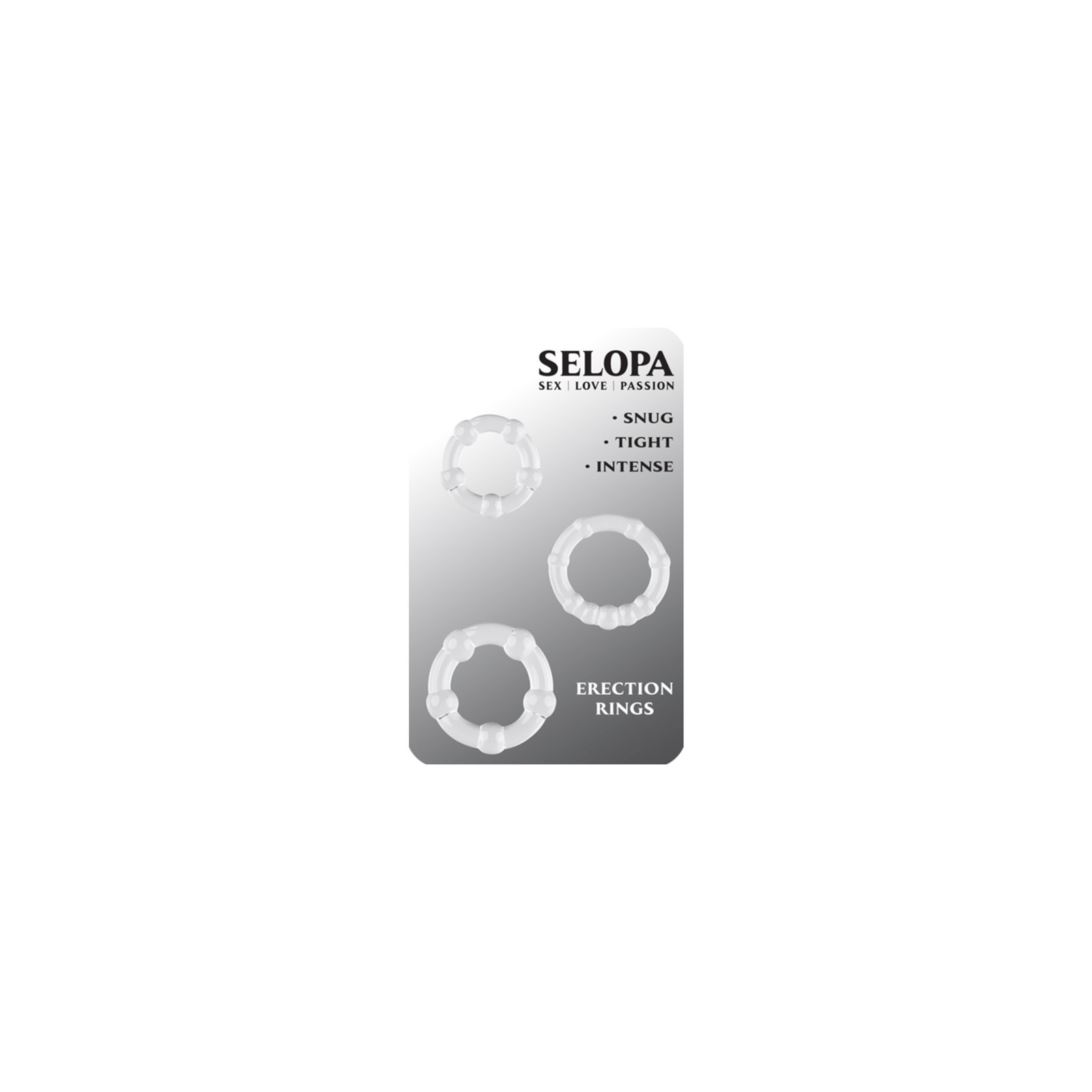 Selopa Erection Rings Cock Ring Set