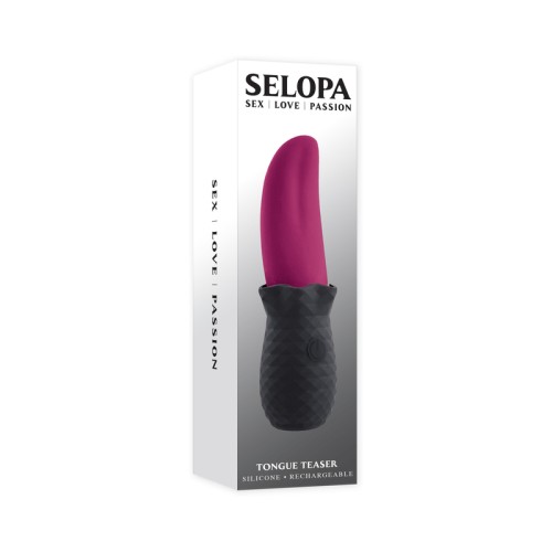 Vibrador Selopa Recargable Lengua Teaser