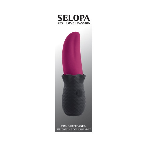 Vibrador Selopa Recargable Lengua Teaser