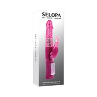 Vibrador Conejito Recargable Selopa Rosa para Placer Máximo