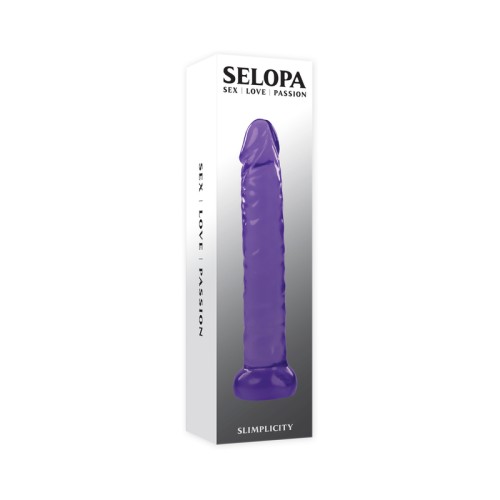 Selopa Slimplicity 6 Inch Jelly Dong for True Realism