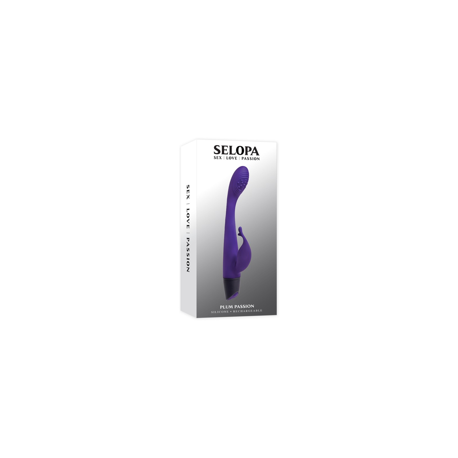 Selopa Plum Passion Vibrador Silicona Recargable