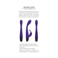 Selopa Plum Passion Vibrador Silicona Recargable