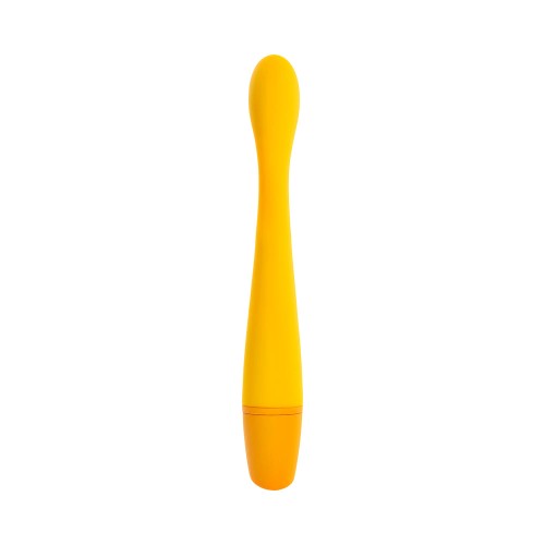 Selopa Lemon Squeeze Rechargeable Silicone Vibe Yellow