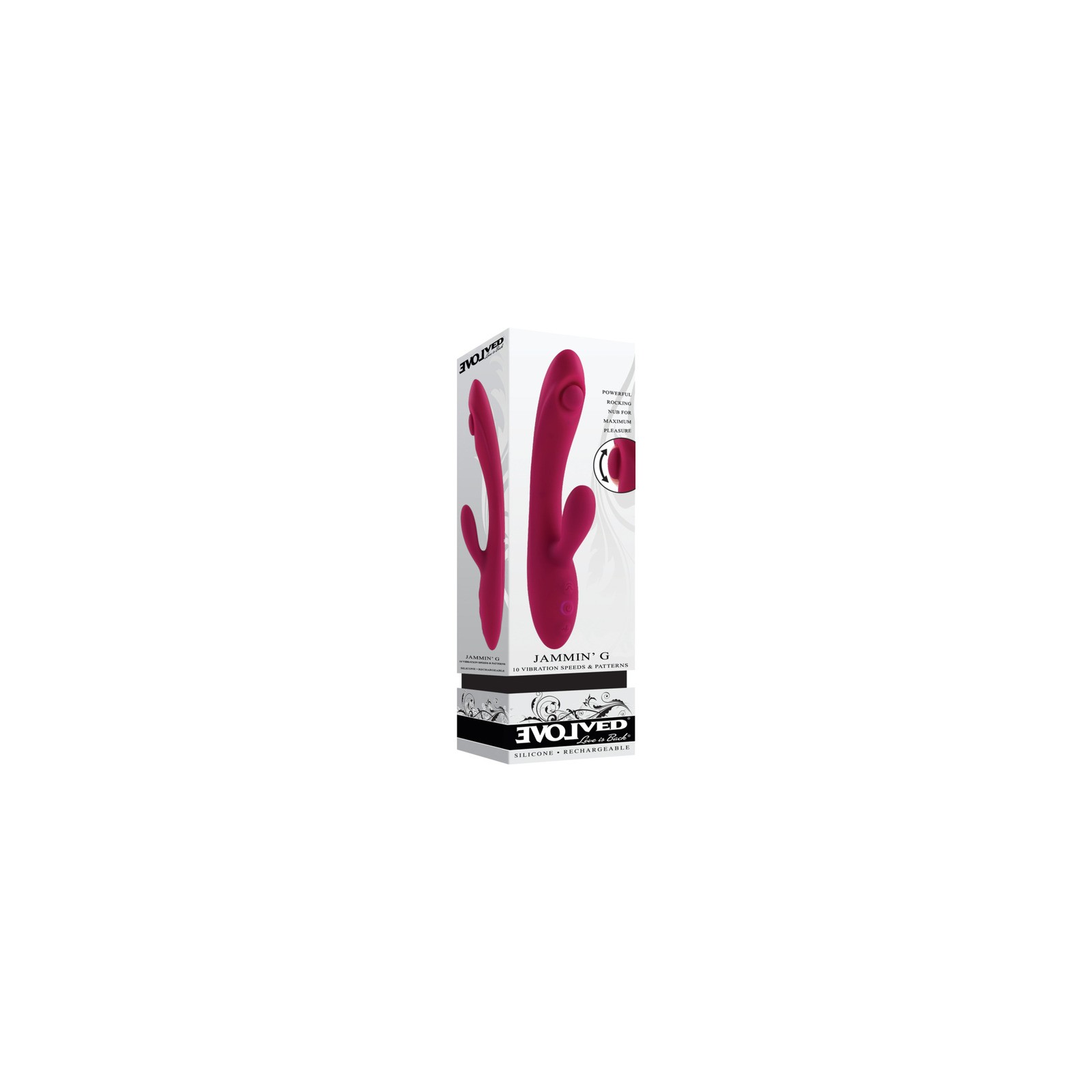 Vibrador Doble Estimulación Jammin G Recargable para Placer Increíble