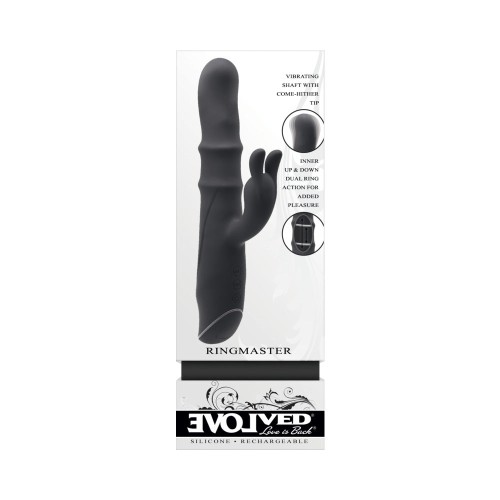 Evolved Ringmaster Rechargeable Dual Stim Vibe