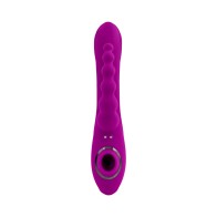 Evolved Fourgasm Rechargeable Triple Stim Vibe with Suction