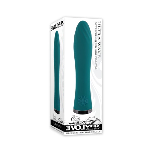 Vibrador Recargable Evolved Ultra Wave para Placer Pequeño