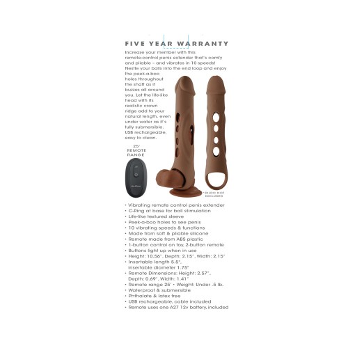 Extensor de Pene Recargable Big Boy de Zero Tolerance