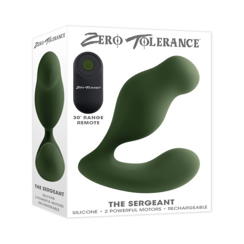 Zero Tolerance The Sergeant Prostate Vibe - Rechargeable Pleasure