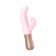 Conejo Vibrador Sassy Bunny Thrusting Love to Love - Placer de Doble Motor