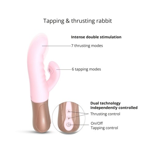 Love to Love Sassy Bunny Thrusting Rabbit - Dual Motor Pleasure