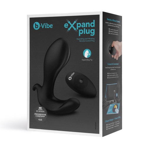 b-Vibe Expand Plug Vibrante con Control Remoto