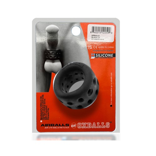 OxBalls Airballs Ballstretcher Air-Lite Negro Hielo