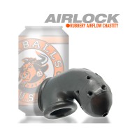 OxBalls Airlock Air-Lite Jaula de Castidad - Ligera y Ventilada