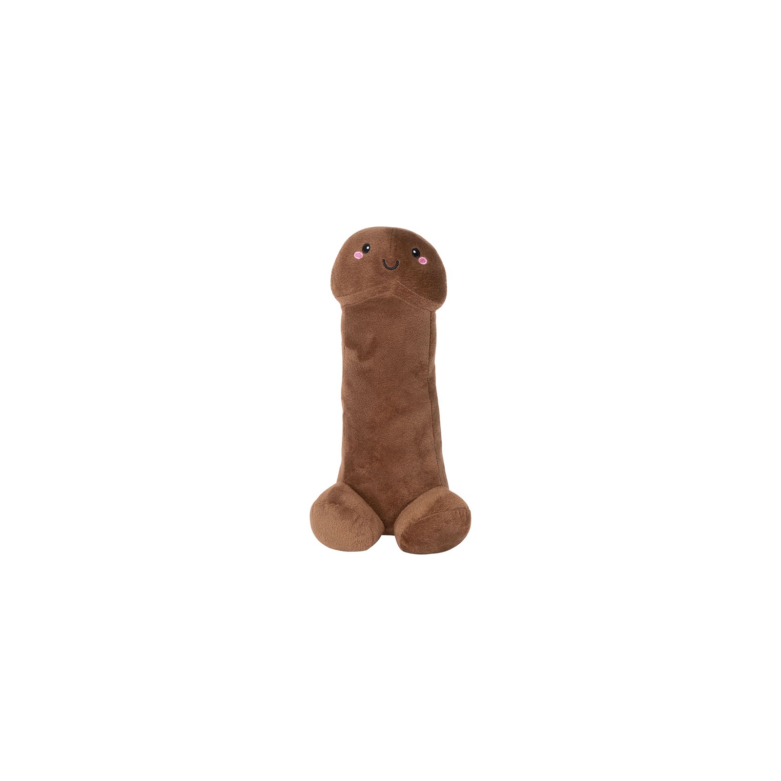 12 in. Brown Penis Stuffy for Fun and Laughter