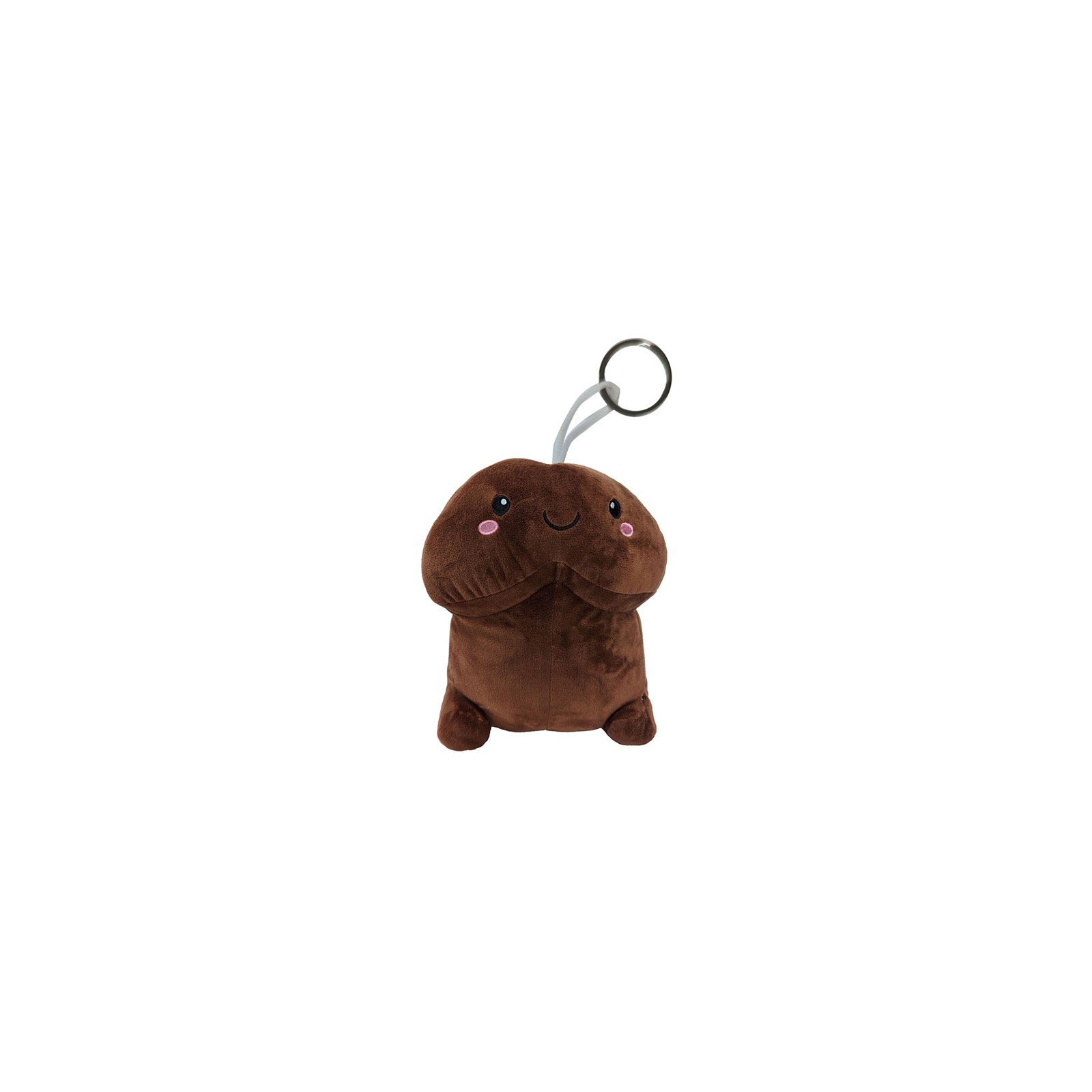 Peluche de Pene Corto 3.94 Pulgadas Marrón