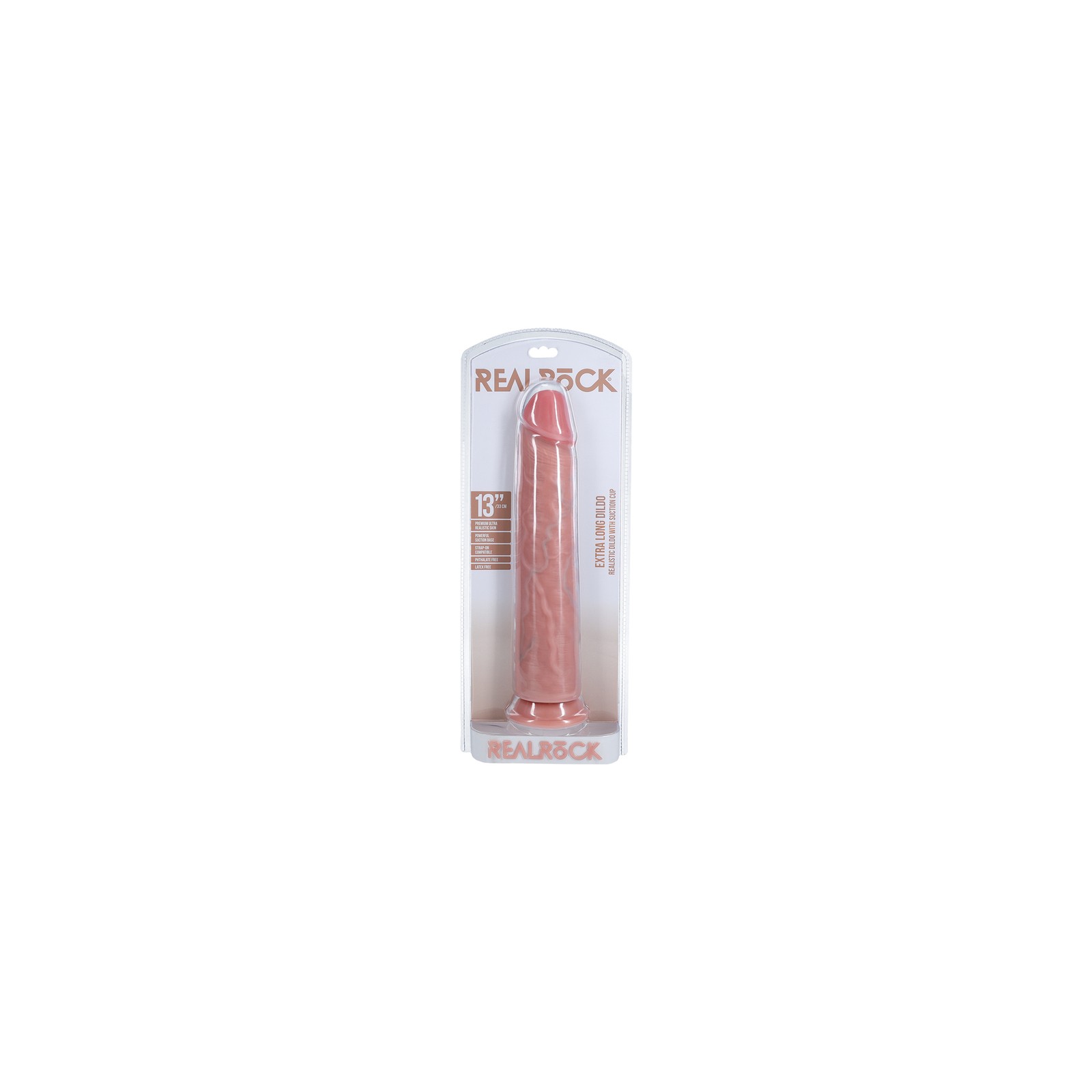 Dildo Extra Largo RealRock de 13 pulgadas