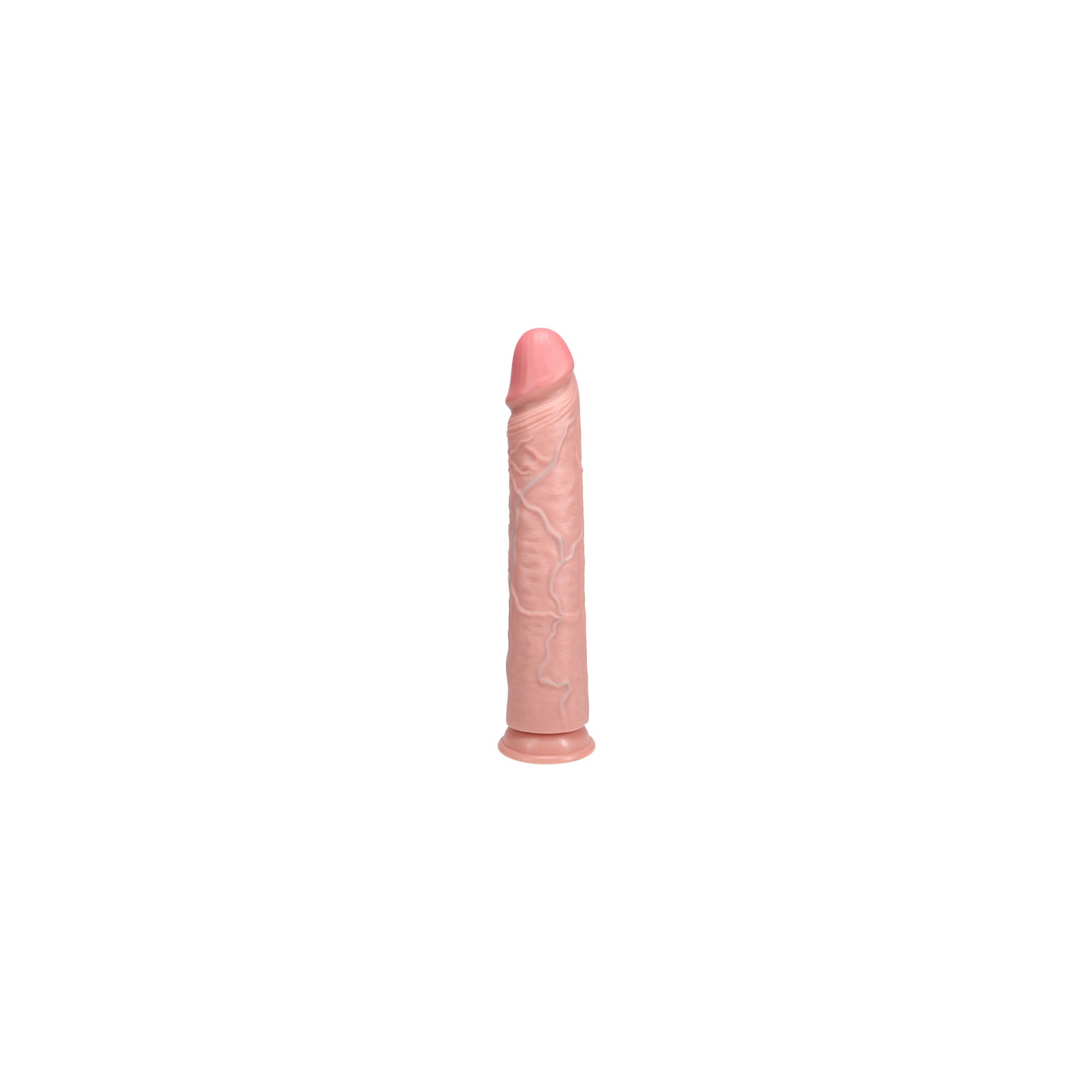 RealRock Extra Long 14in Beige Dildo for Deep Penetration