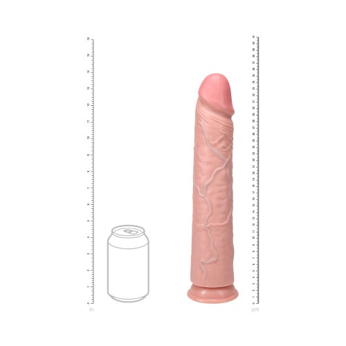 RealRock Extra Long 14in Beige Dildo for Deep Penetration