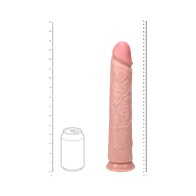 RealRock Extra Long 14in Beige Dildo for Deep Penetration