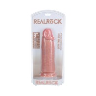 Dildo Extra Grueso RealRock de 9 Pulgadas para el Máximo Placer