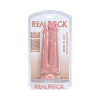 RealRock 7/8 Inch Beige Two in One Dildo - Versatile Pleasure