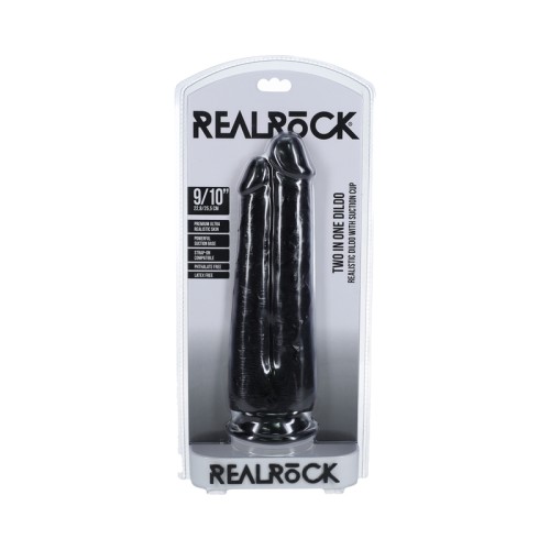 Dildo RealRock Dos en Uno 9in 10in