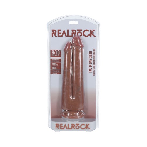 Dildo Dos en Uno RealRock - 9 en. / 10 en.