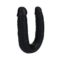 Dildo Doble en Forma de U RealRock de 7 in.