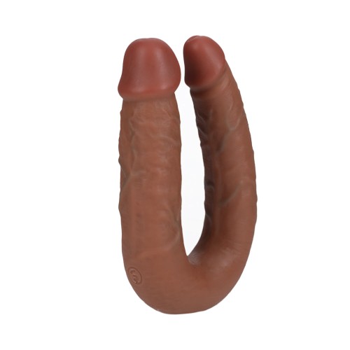 Dildo Doble U RealRock de 7 Pulgadas Color Tan