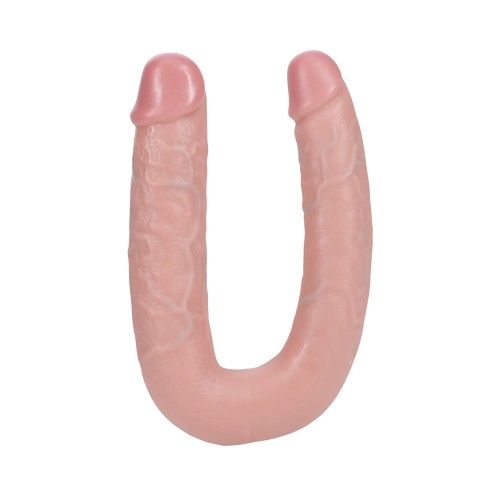 RealRock Dildo Doble en U de 9 in. - Herramienta de Placer Definitivo