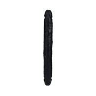 RealRock Slim Double-Ended Dong Black