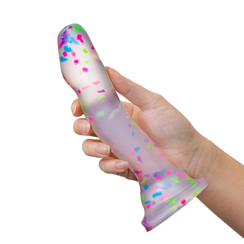 Neo Elite Hanky Panky Dildo Brilla en la Oscuridad - Diversión Segura para el Cuerpo