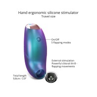 Love to Love Iridescent Vibrator for Couples