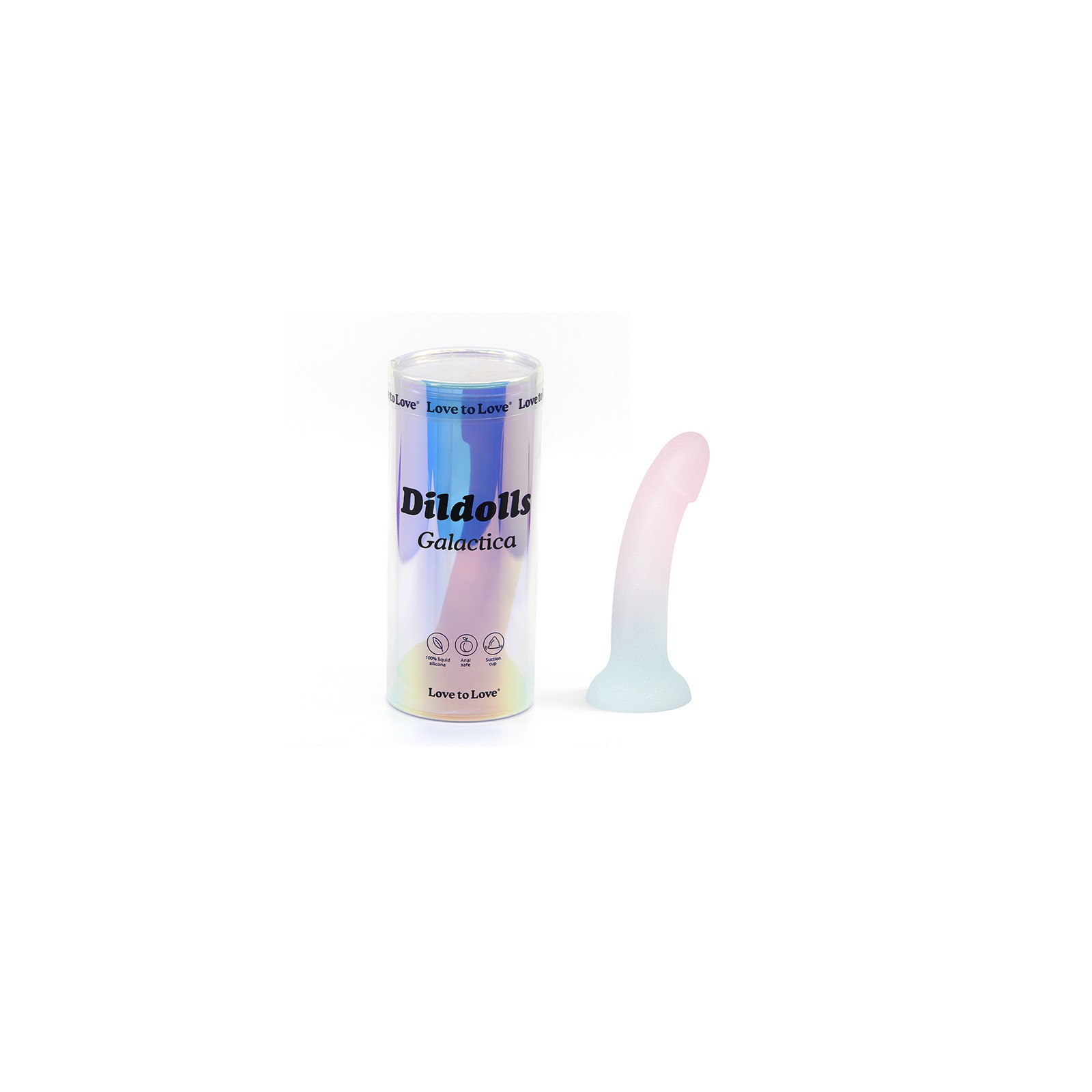 Love to Love Dildolls Unicorn Glitter Vibrator