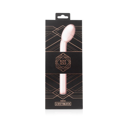 Vibrador Rosy Gold Nouveau para el Punto G - Estimulación Sensual Dirigida