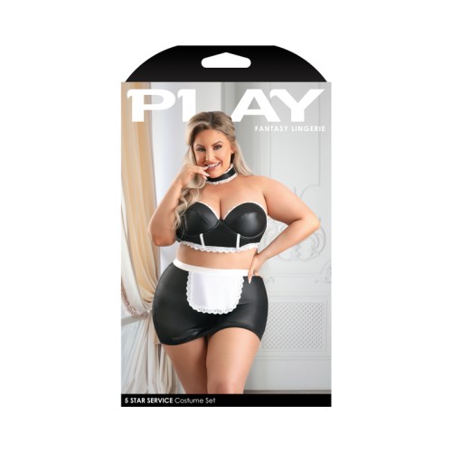 Fantasy Lingerie 5-Star Service Costume 1XL/2XL