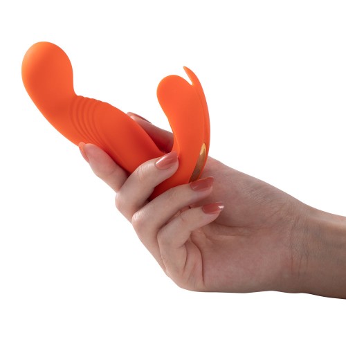 Vibrador Crave 3 para Punto G con Estimulador de Clítoris y Cabeza Rotativa