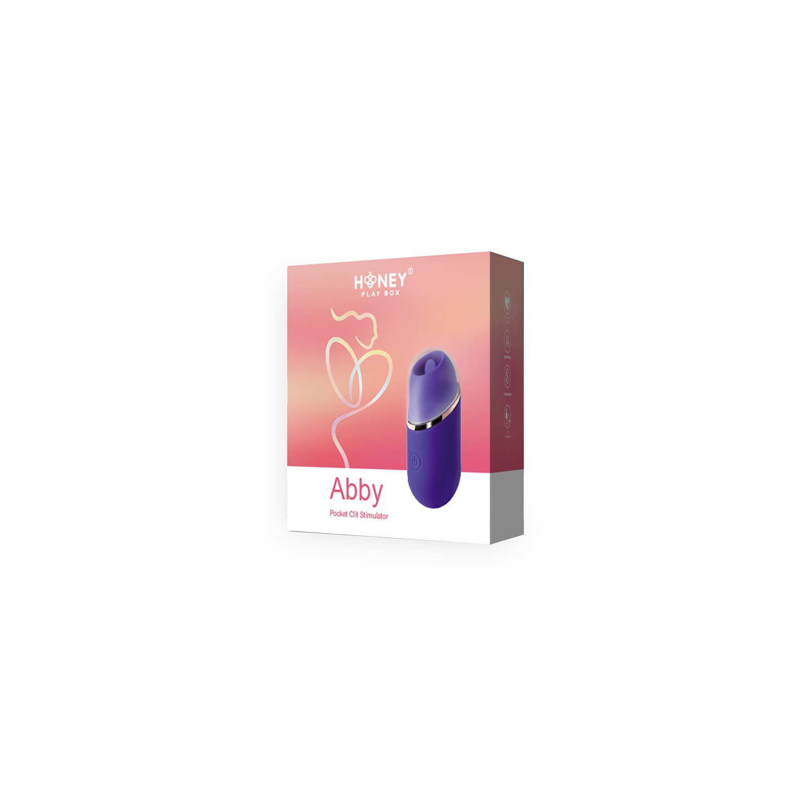 Honey Play Box Abby Mini Clit Tongue Vibrator